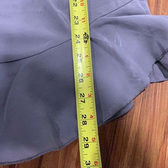 Gray Off-Shoulder Mini Dress - Picture 6 of 7